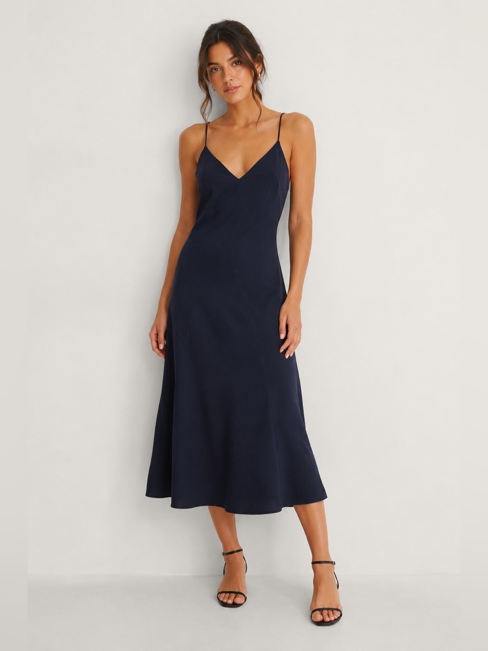 Thakoon slip dress navy